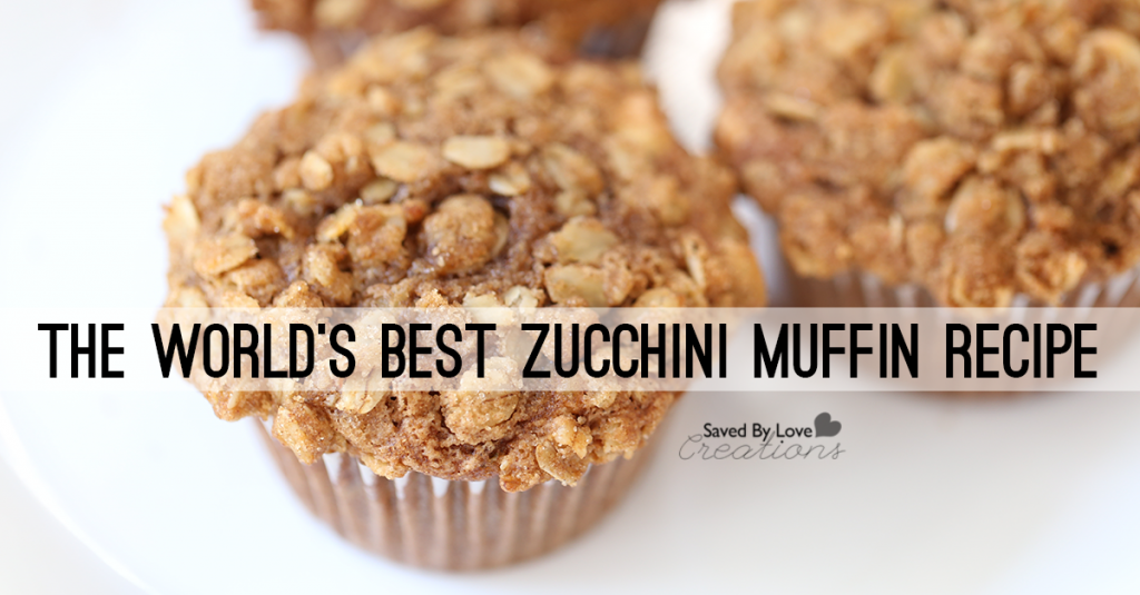 Best Ever Zuchinni Muffin Recipe FB @savedbyloves